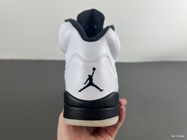 1st Kicks BLACK' AIR JORDAN DD0587-110 5 RETRO 'WHITE 0721